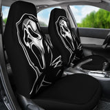 Horror Scary Ghostface Car Seat Covers 212903 - YourCarButBetter
