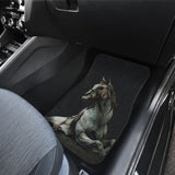 Horror Zombie White Horse Car Floor Mats 211301 - YourCarButBetter