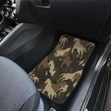 Horse Camouflage Pattern Front And Back Car Mats 200904 - YourCarButBetter