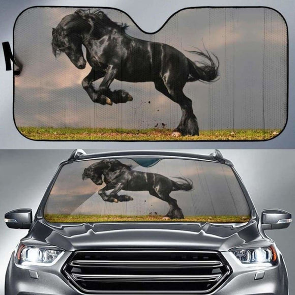 Horse Car Auto Sun Shade 172609 - YourCarButBetter