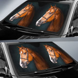 Horse Custom Car Auto Sun Shades Interior Accessories For Car 212503 - YourCarButBetter