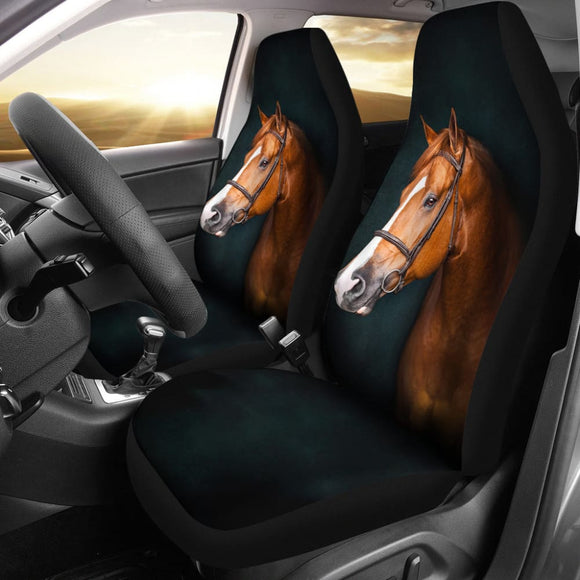 Horse Custom Car Seat Covers Interior Accessories For Car 212503 - YourCarButBetter