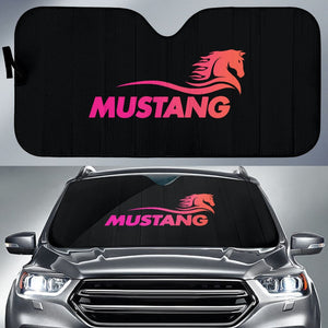 Horse Ford Mustang Style Car Auto Sun Shades 210801 - YourCarButBetter