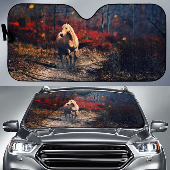 Horse Hd Car Sun Shade 172609 - YourCarButBetter