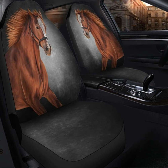 Horse Love Car Seat Covers 170804 - YourCarButBetter