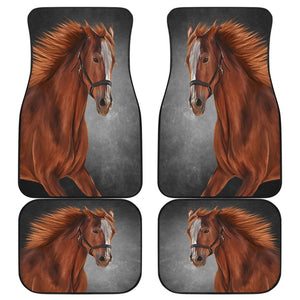 Horse Love Front And Back Car Mats 184610 - YourCarButBetter