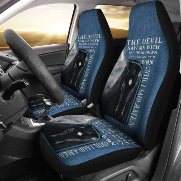 Horse Lover Car Seat Cover 01 170804 - YourCarButBetter