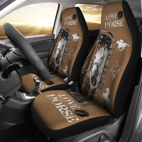 Horse Lover Car Seat Cover 02 170804 - YourCarButBetter