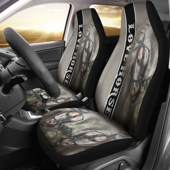 Horse Lover Car Seat Cover 04 170804 - YourCarButBetter