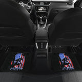 Horse Lovers Gift American Flag Car Floor Mats 210506 - YourCarButBetter