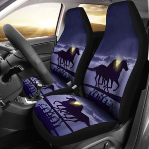 Horse Night Car Seat Cover 170804 - YourCarButBetter