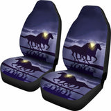 Horse Night Car Seat Cover 170804 - YourCarButBetter