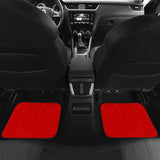 Horse Silhouette Red Car Floor Mats 211602 - YourCarButBetter