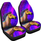 Horse Watercolor Painting -Universal Front Car Seat Covers Protection 184610 - YourCarButBetter