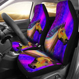 Horse Watercolor Painting -Universal Front Car Seat Covers Protection 184610 - YourCarButBetter