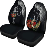 Horses Car Seat Covers - Love For The Ride Style - 231007 - YourCarButBetter