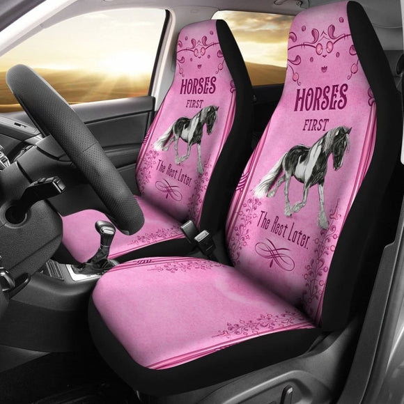 Horses First Car Seat Cover 184610 - YourCarButBetter