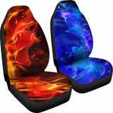 Hot & Cold Flames Car Seat Covers 181703 - YourCarButBetter