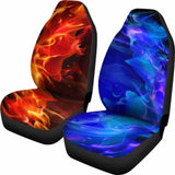 Hot & Cold Flames Car Seat Covers 181703 - YourCarButBetter