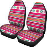 Hot Pink Aztec Design Car Seat Covers 174510 - YourCarButBetter
