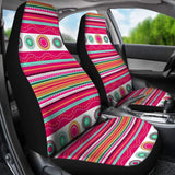 Hot Pink Aztec Design Car Seat Covers 174510 - YourCarButBetter