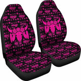 Hot Pink Boho Pattern Car Seat Covers 105905 - YourCarButBetter