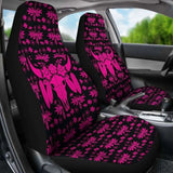 Hot Pink Boho Pattern Car Seat Covers 105905 - YourCarButBetter