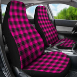 Hot Pink Plaid Car Seat Covers Seat Protectors 105905 - YourCarButBetter
