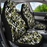 Houndstooth Car Seat Covers Pattern Camo 112608 - YourCarButBetter