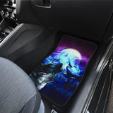 Howling Galaxy Wolves Spirit Printed Car Floor Mats 212003 - YourCarButBetter