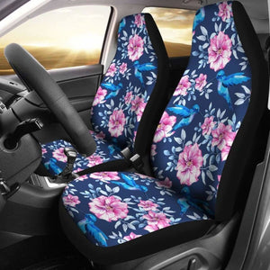 Hummingbird Floral Car Seat Covers 153908 - YourCarButBetter