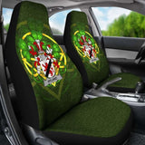 Hyland Or O’Hyland Ireland Car Seat Cover Celtic Shamrock (Set Of Two) 154230 - YourCarButBetter