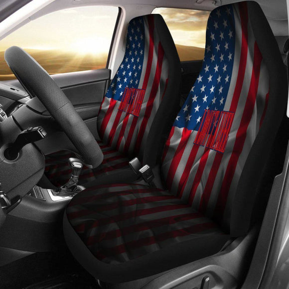 I Don’T Kneel American Flag Seat Covers 103131 - YourCarButBetter