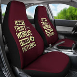 I Don’t Trust Words I Trust Pictures Amazing Gift Photograph Lovers Car Seat Covers 213005 - YourCarButBetter