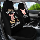 I Just Freaking Love Pigs Ok-2 Car Seat Covers 221205 - YourCarButBetter