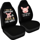 I Just Freaking Love Pigs Ok-2 Car Seat Covers 221205 - YourCarButBetter