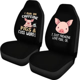 I Just Freaking Love Pigs Ok-2 Car Seat Covers 221205 - YourCarButBetter