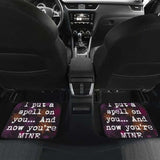 I Put A Spell On You And Now You’Re Mine Halloween Car Floor Mats 102802 - YourCarButBetter