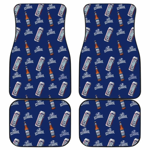 Icehouse Car Floor Mats Beer Lover Gift Idea 195016 - YourCarButBetter