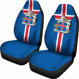 Iceland Coat Of Arms Car Seat Cover Amazing 105905 - YourCarButBetter