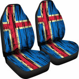 Iceland Grunge Flag Car Seat Cover 1 232125 - YourCarButBetter