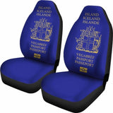 Iceland Viking Coat Of Arms Car Seat Covers 105905 - YourCarButBetter