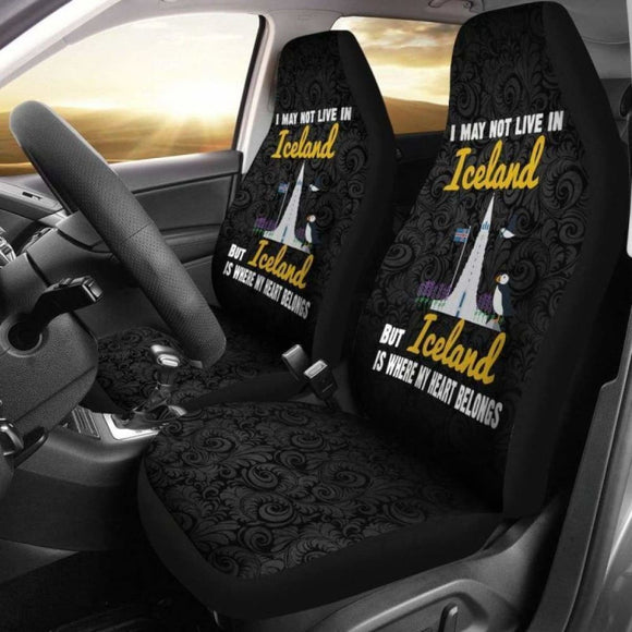 Iceland Where My Heart Belongs Car Seat Cover 2 174914 - YourCarButBetter
