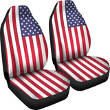 Iconic American Flag Car Seat Covers 211005 - YourCarButBetter