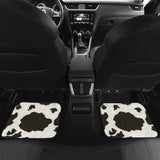 Iconic Cow Print Car Floor Mats 210605 - YourCarButBetter
