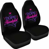 Im a Dope Hairstylist Car Seat Covers 154813 - YourCarButBetter