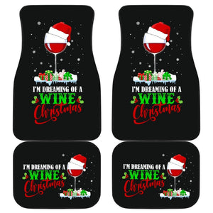 I’m Dreaming Of A Wine Christmas Car Floor Mats 212109 - YourCarButBetter