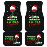 I’m Dreaming Of A Wine Christmas Car Floor Mats 212109 - YourCarButBetter