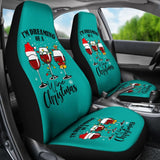 I’m Dreaming of a Wine Christmas Car Seat Covers Wine Christmas 212109 - YourCarButBetter