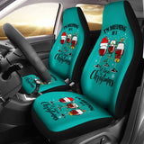 I’m Dreaming of a Wine Christmas Car Seat Covers Wine Christmas 212109 - YourCarButBetter